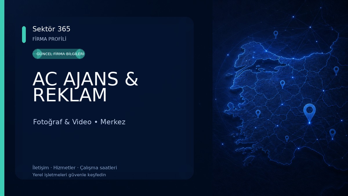 AC AJANS & REKLAM Fotoğraf & Video