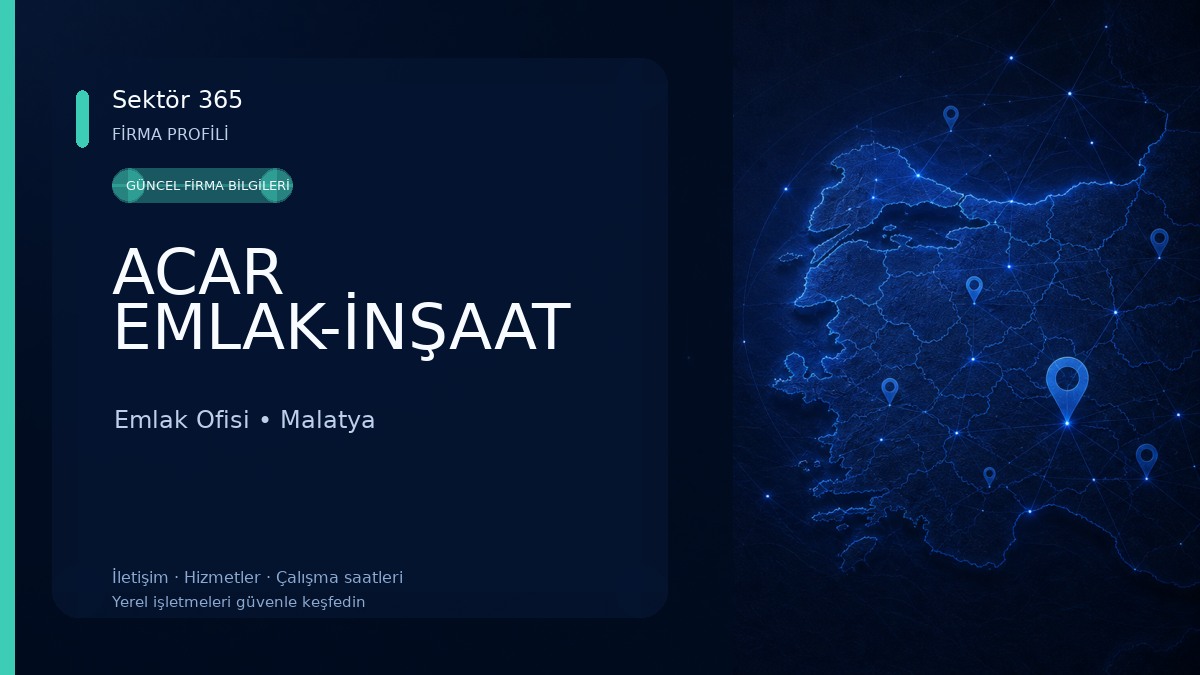 ACAR EMLAK-İNŞAAT