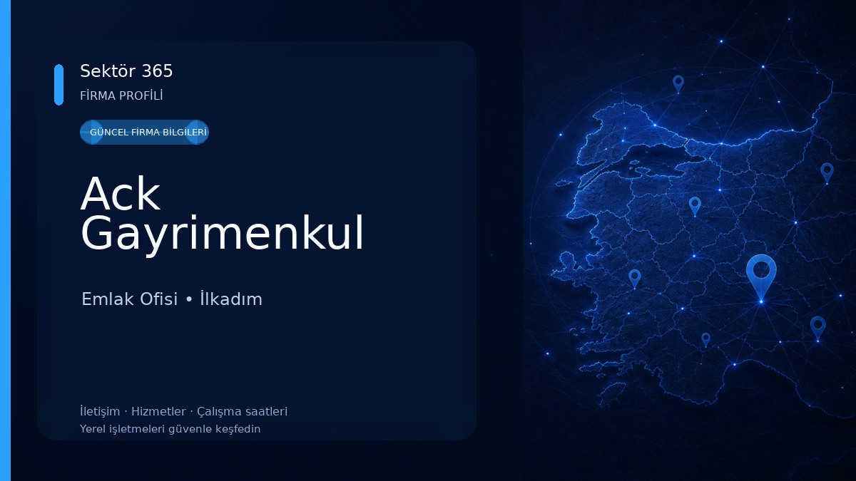 Ack Gayrimenkul Emlak Ofisi
