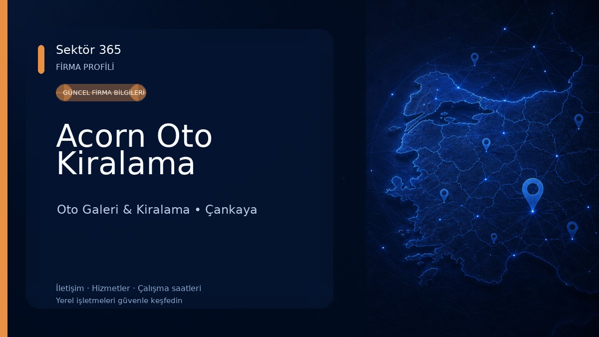 Acorn Oto Kiralama 