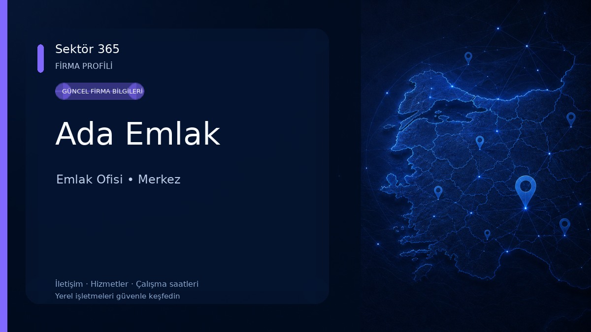 Ada Emlak Emlak Ofisi