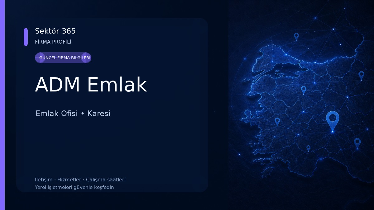 ADM Emlak Emlak Ofisi
