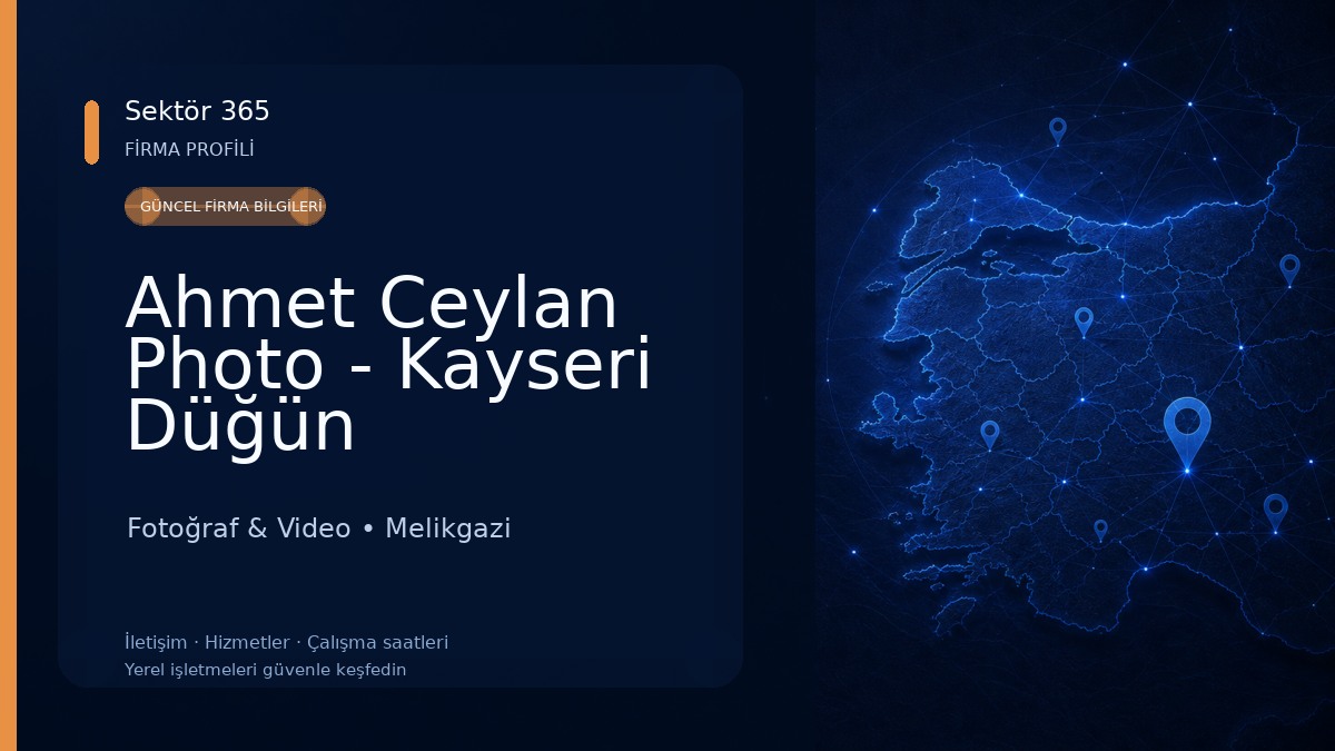 Ahmet Ceylan Photo - Kayseri Düğün Fotoğrafçısı Fotoğraf & Video