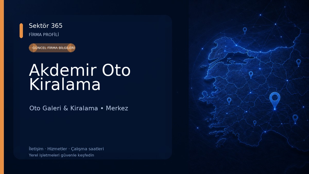 Akdemir Oto Kiralama 