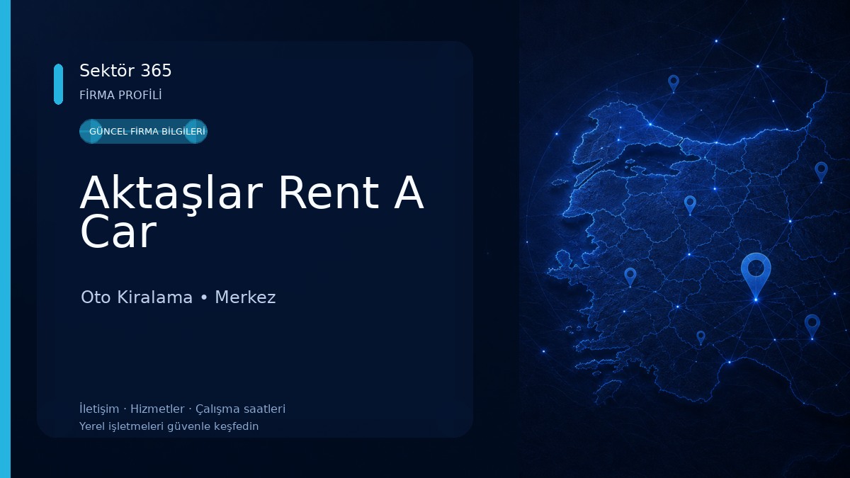 Aktaşlar Rent A Car 