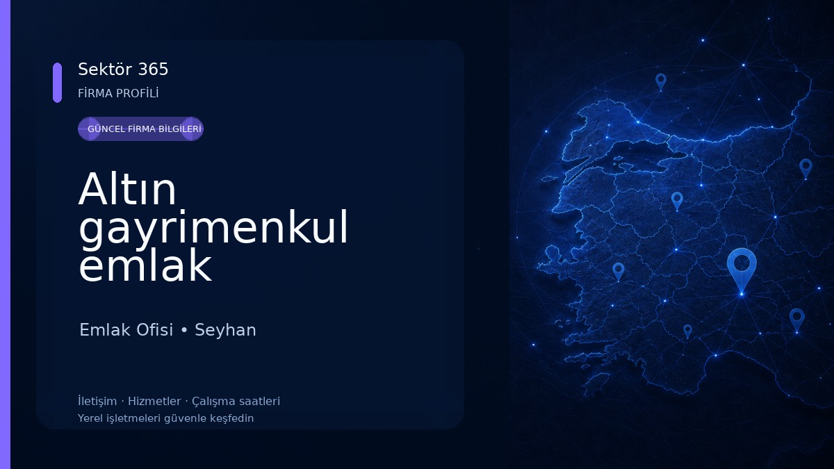 Altın gayrimenkul emlak 