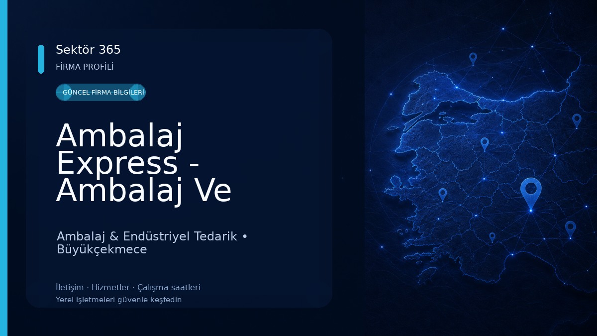 Ambalaj Express - Ambalaj Ve Temizlik Ürünleri Toptan Tedarik