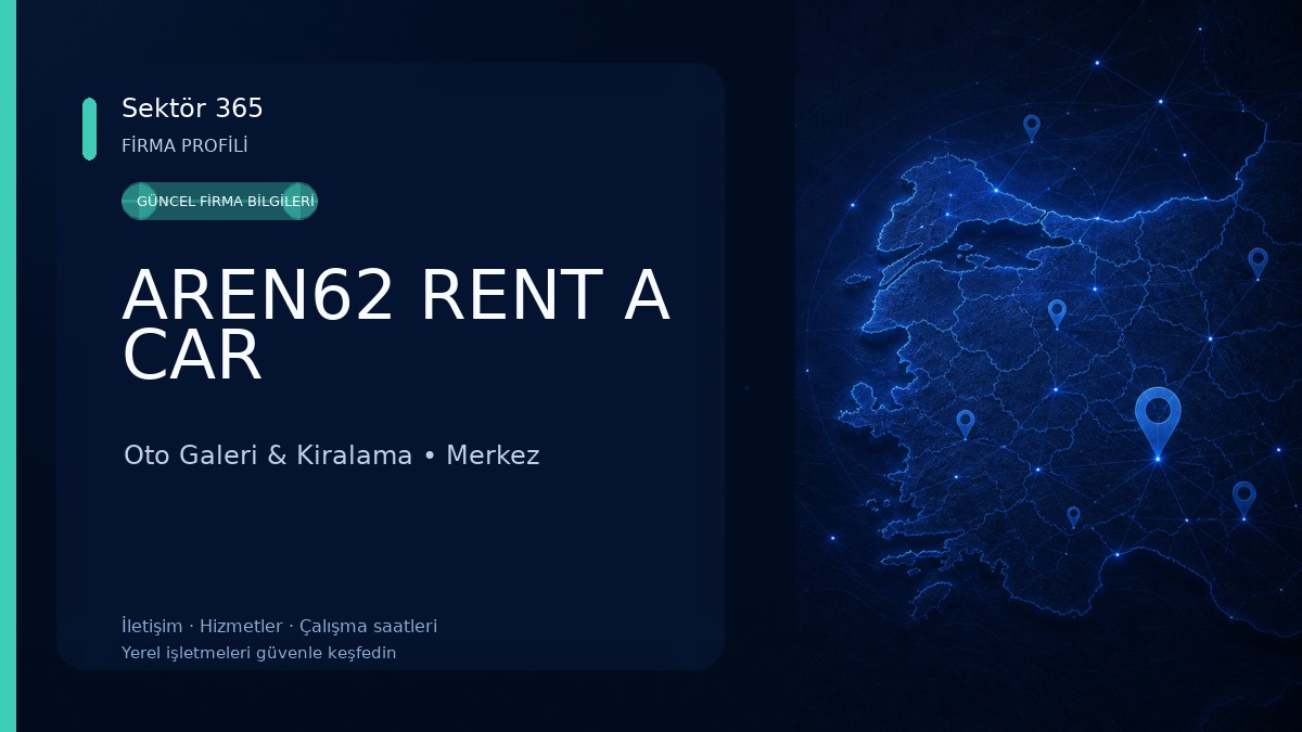 AREN62 RENT A CAR Oto Galeri & Kiralama