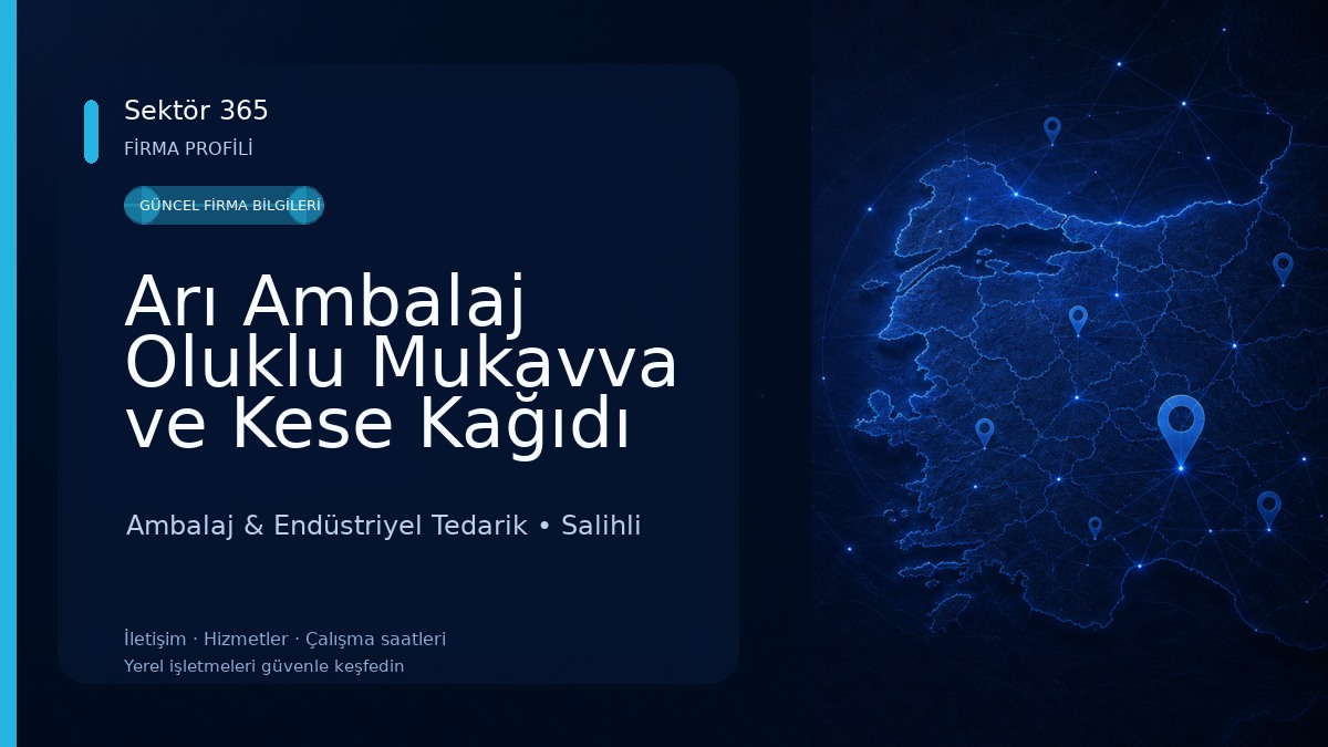Arı Ambalaj Oluklu Mukavva ve Kese Kağıdı Ambalaj & Endüstriyel Tedarik
