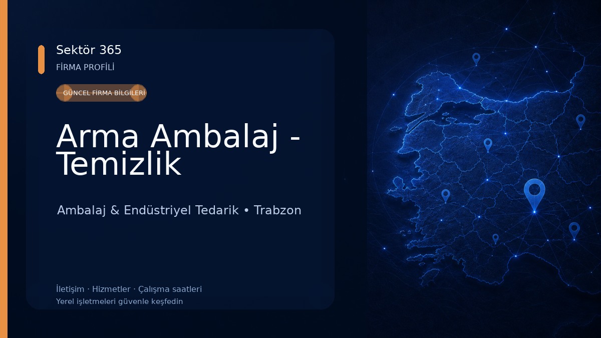 Arma Ambalaj - Temizlik 