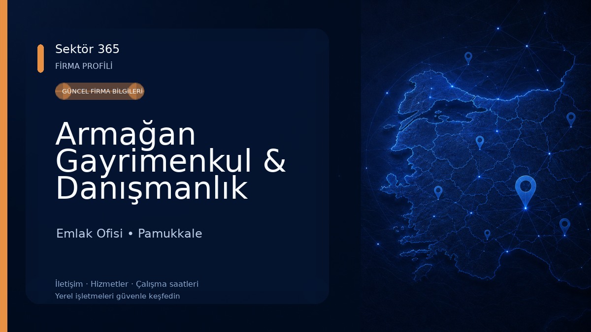 Armağan Gayrimenkul & Danışmanlık Emlak Ofisi