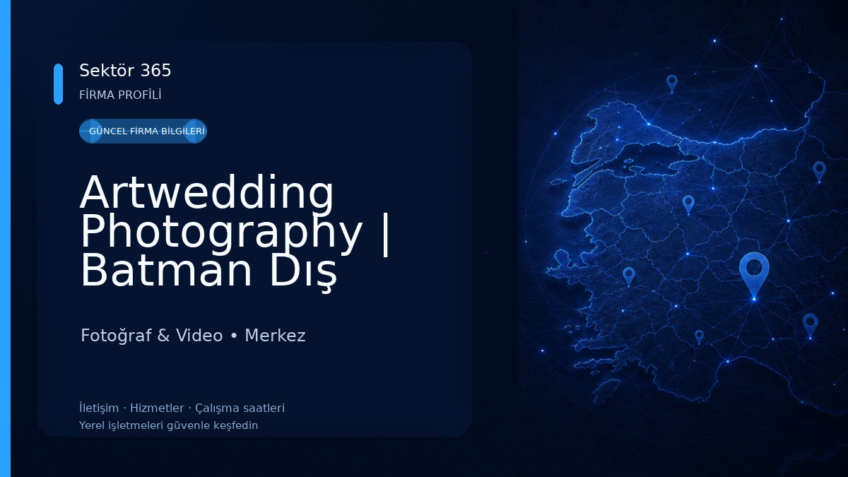 Artwedding Photography | Batman Dış Çekim Fotoğrafçısı 