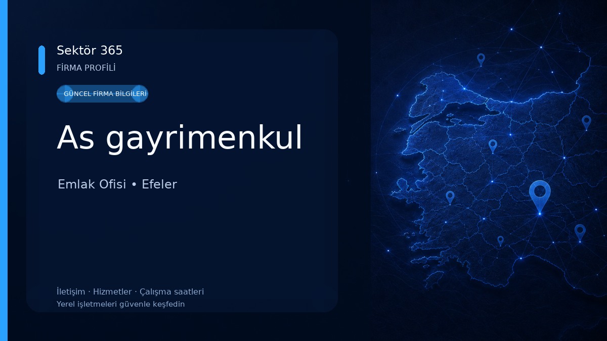 As gayrimenkul Emlak Ofisi