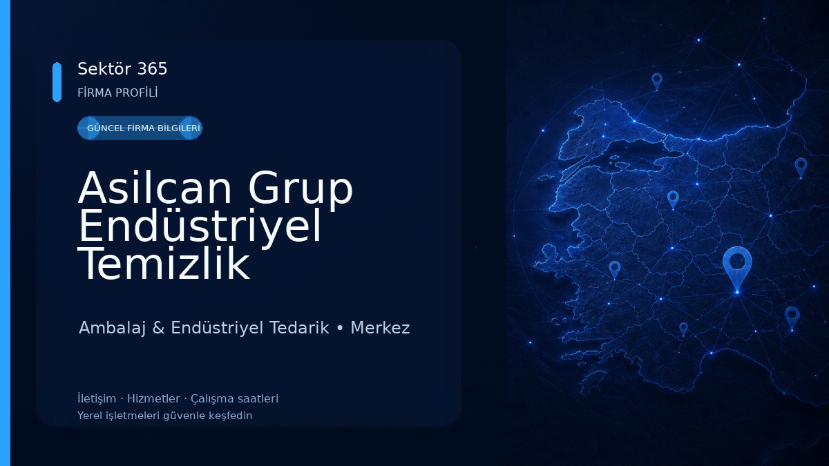Asilcan Grup Endüstriyel Temizlik Malzemeleri