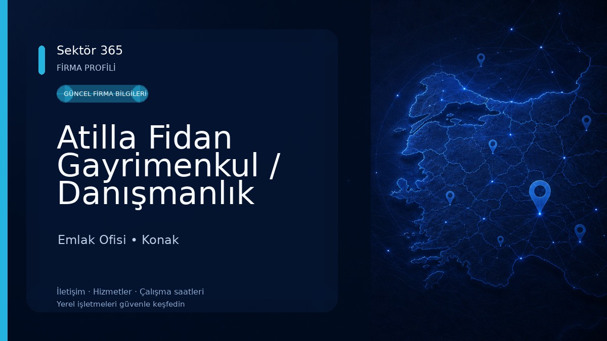 Atilla Fidan Gayrimenkul / Danışmanlık