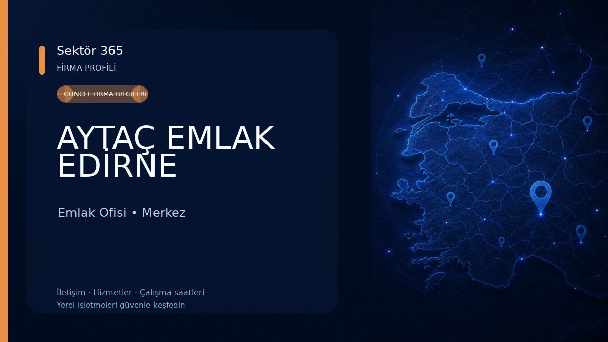 AYTAÇ EMLAK EDİRNE