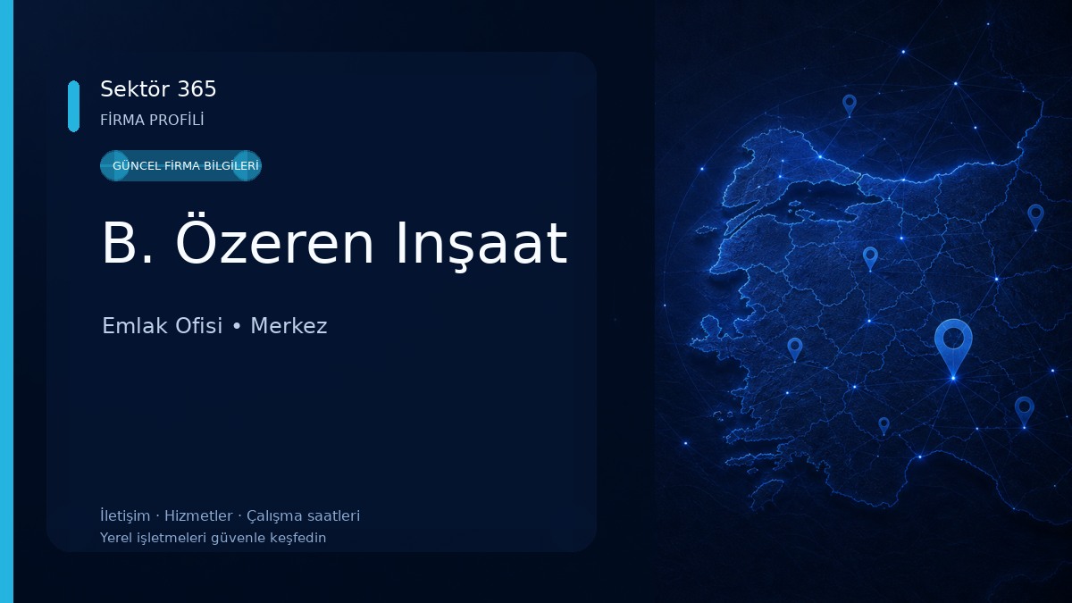B. Özeren Inşaat