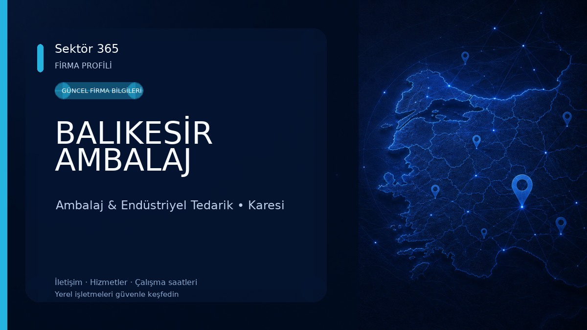 BALIKESİR AMBALAJ