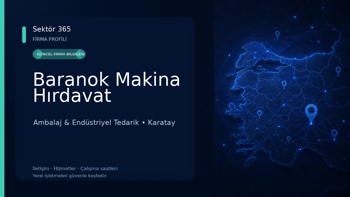 Baranok Makina Hırdavat