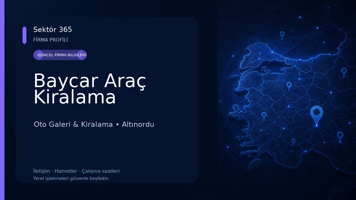 Baycar Araç Kiralama Oto Galeri & Kiralama