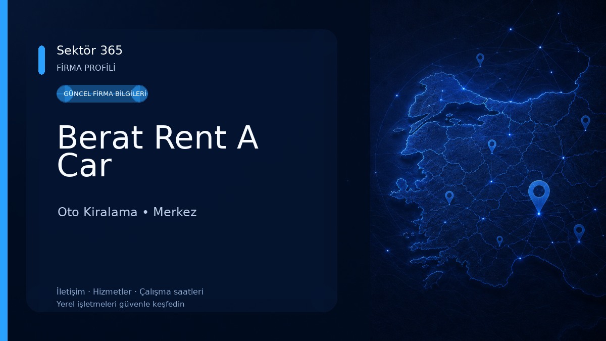 Berat Rent A Car Oto Kiralama