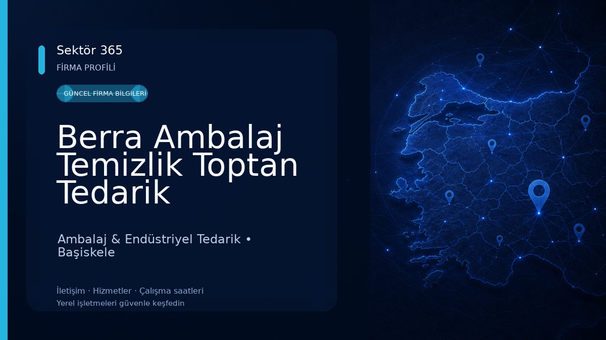 Berra Ambalaj Temizlik Toptan Tedarik 