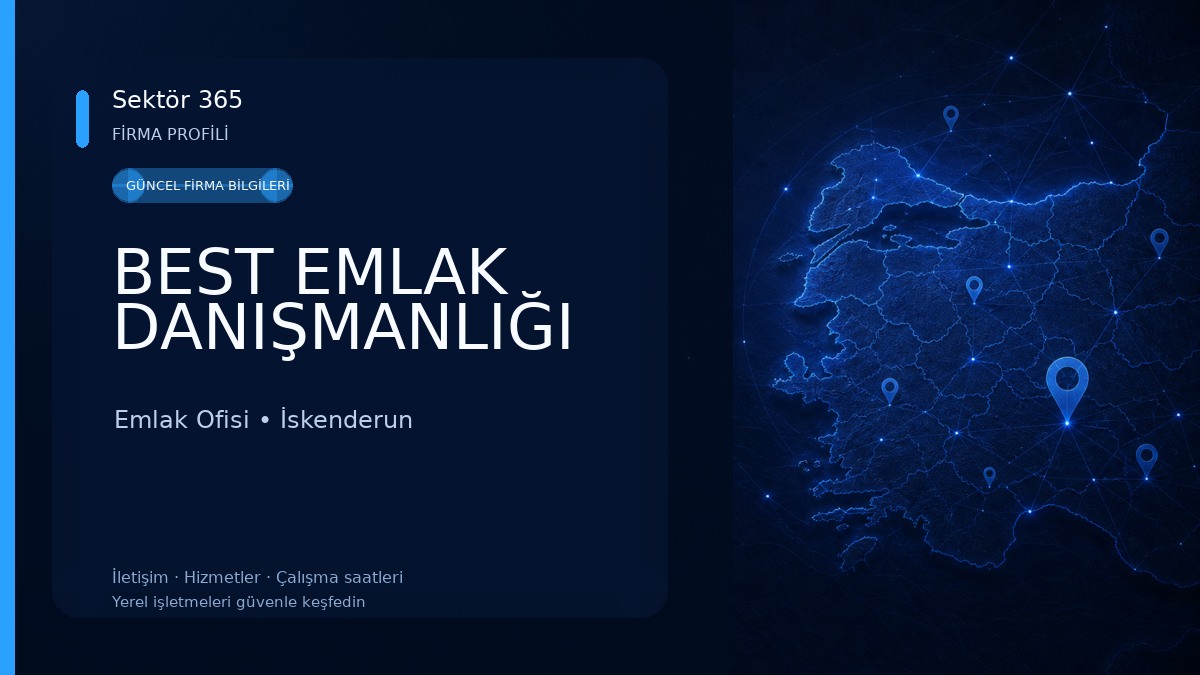 BEST EMLAK DANIŞMANLIĞI Emlak Ofisi