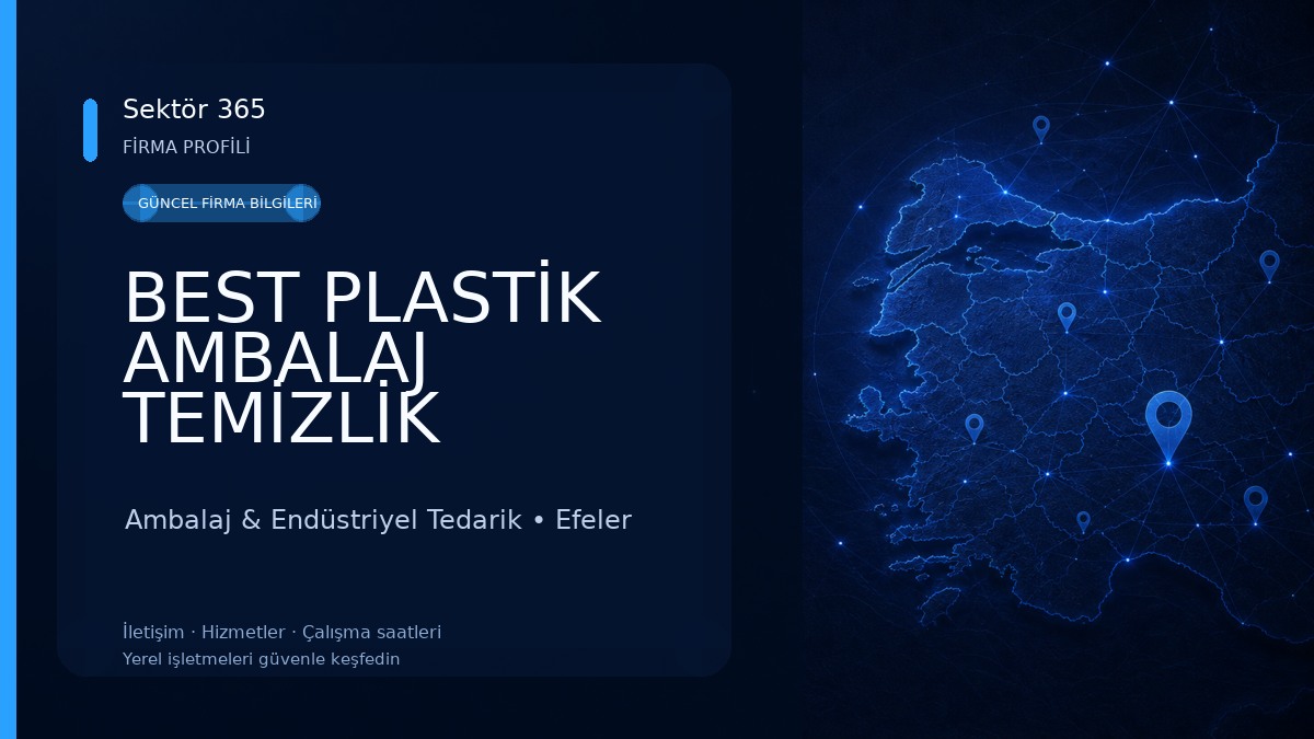 BEST PLASTİK AMBALAJ TEMİZLİK ÜRÜNLERİ 