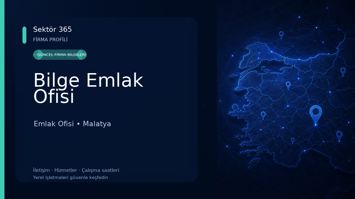 Bilge Emlak Ofisi Emlak Ofisi