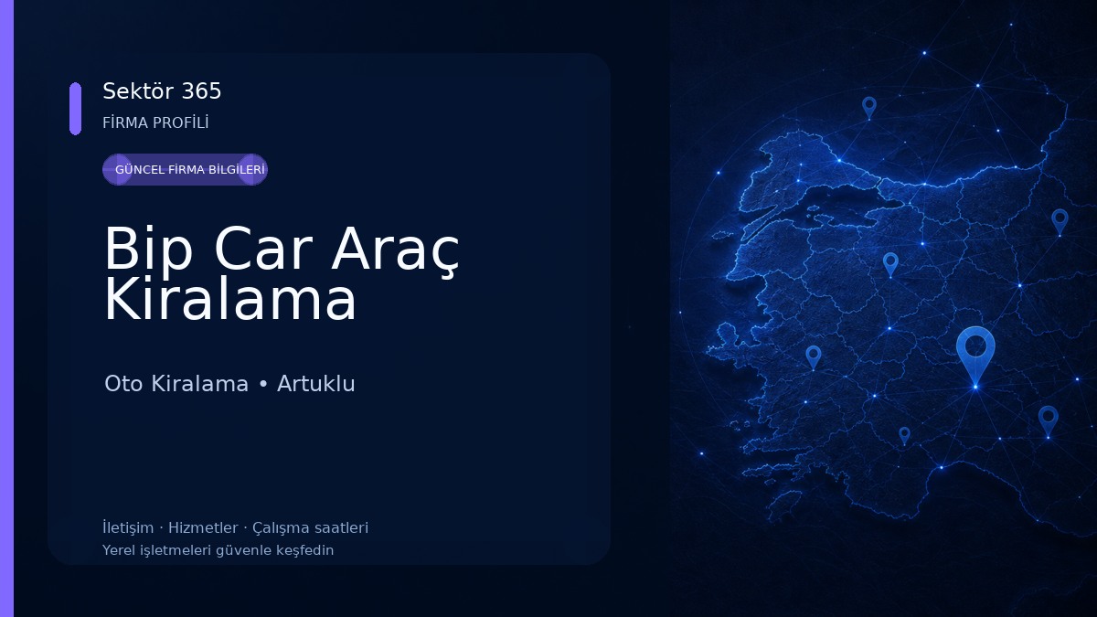 Bip Car Araç Kiralama Oto Kiralama