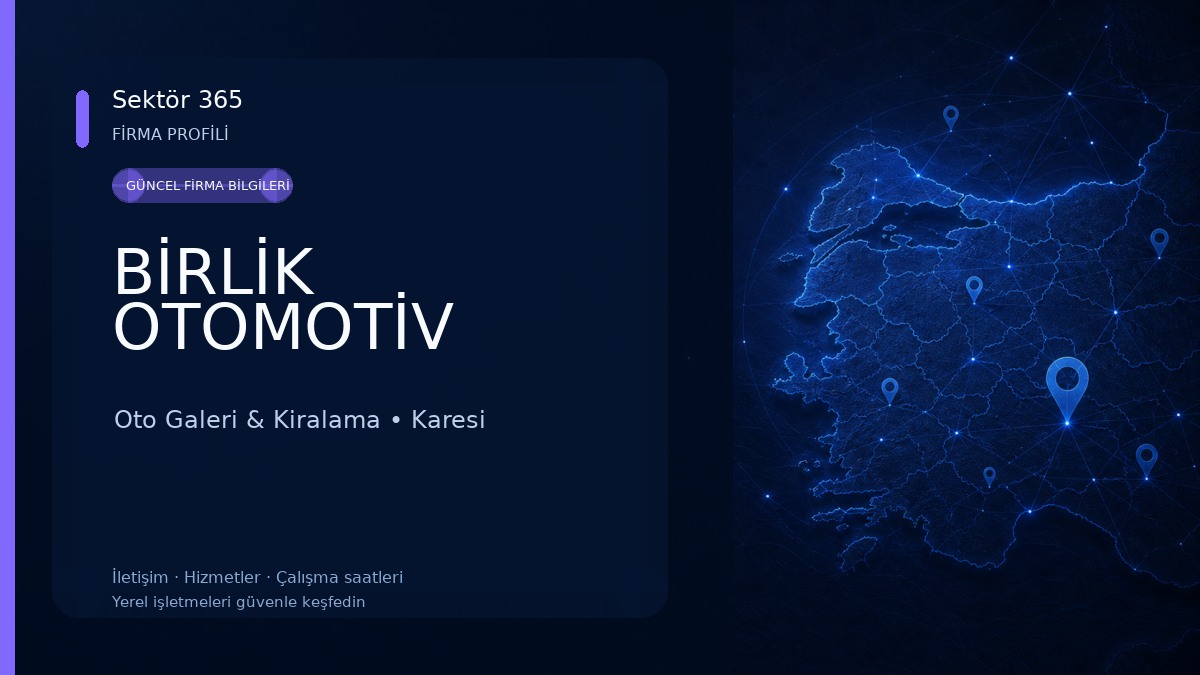 BİRLİK OTOMOTİV