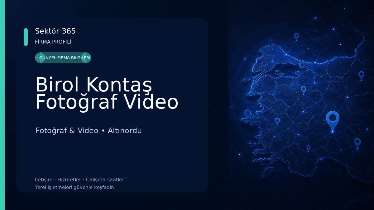 Birol Kontaş Fotoğraf Video 