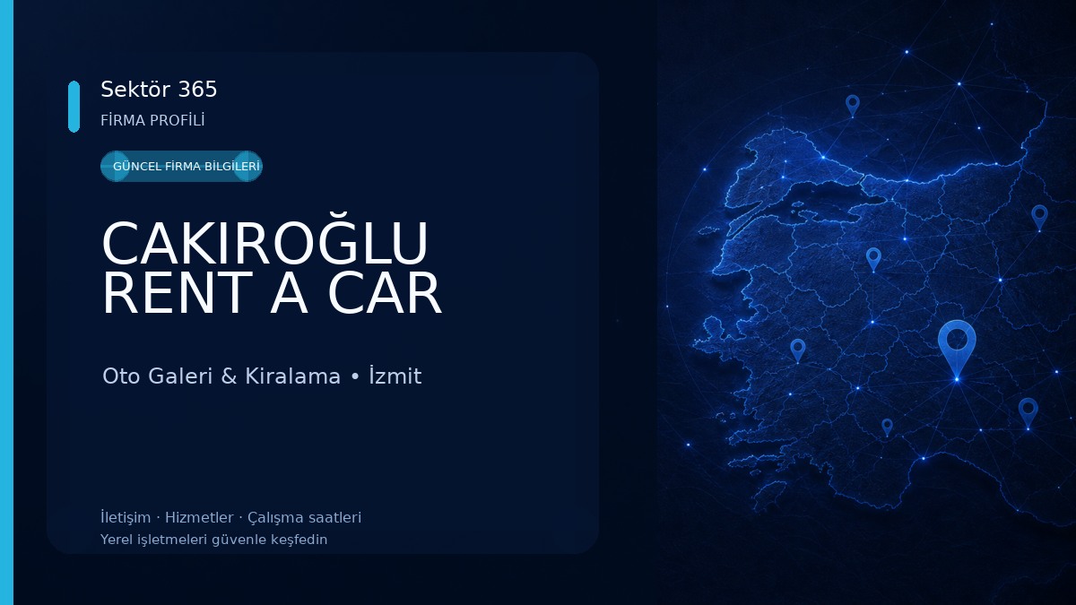 CAKIROĞLU RENT A CAR 