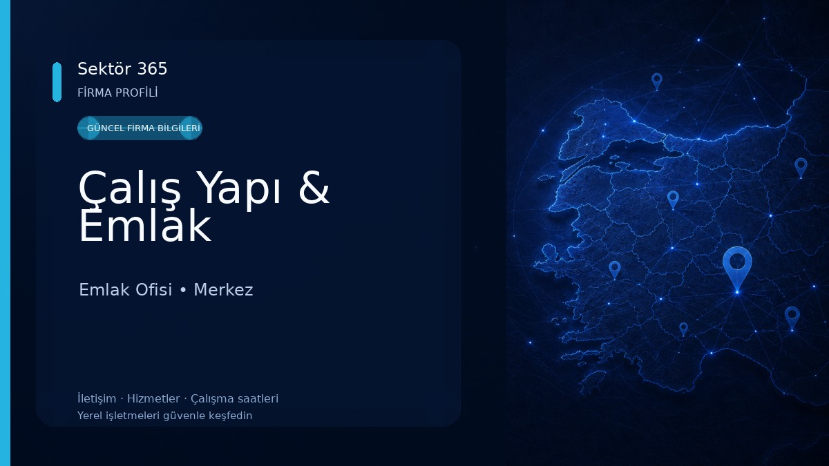 Çalış Yapı & Emlak 