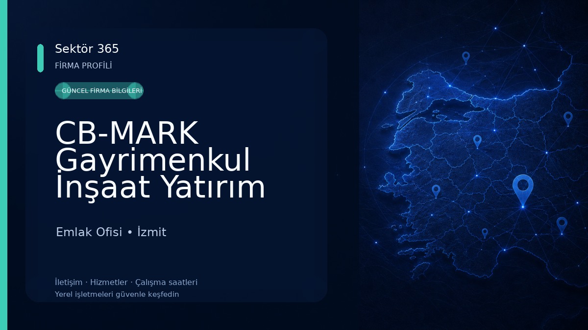 CB-MARK Gayrimenkul İnşaat Yatırım Danışmanlık.Ltd.Şti