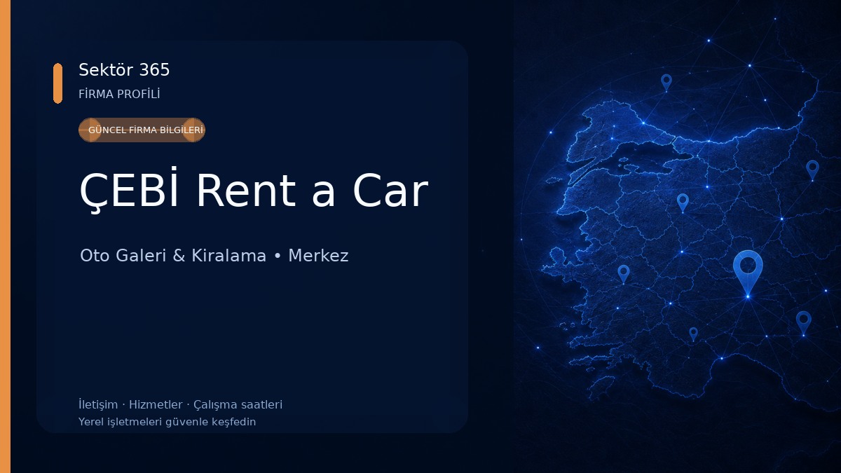 ÇEBİ Rent a Car