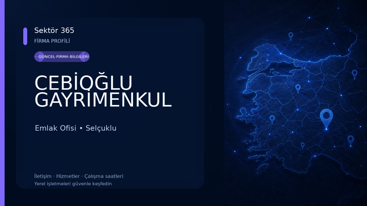 CEBİOĞLU GAYRİMENKUL