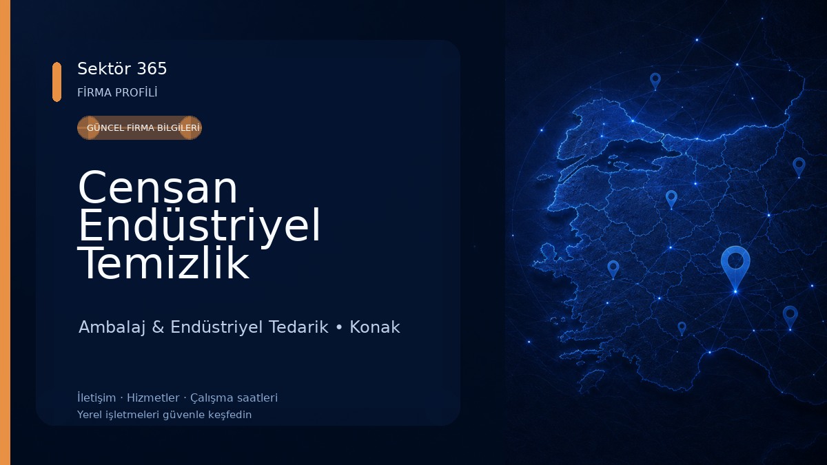 Censan Endüstriyel Temizlik Ambalaj & Endüstriyel Tedarik
