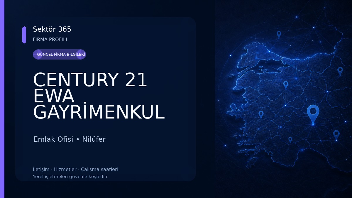 CENTURY 21 EWA GAYRİMENKUL Emlak Ofisi