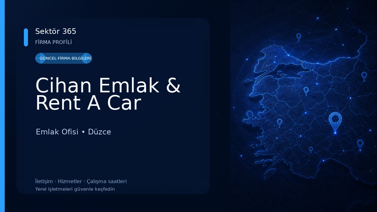 Cihan Emlak & Rent A Car
