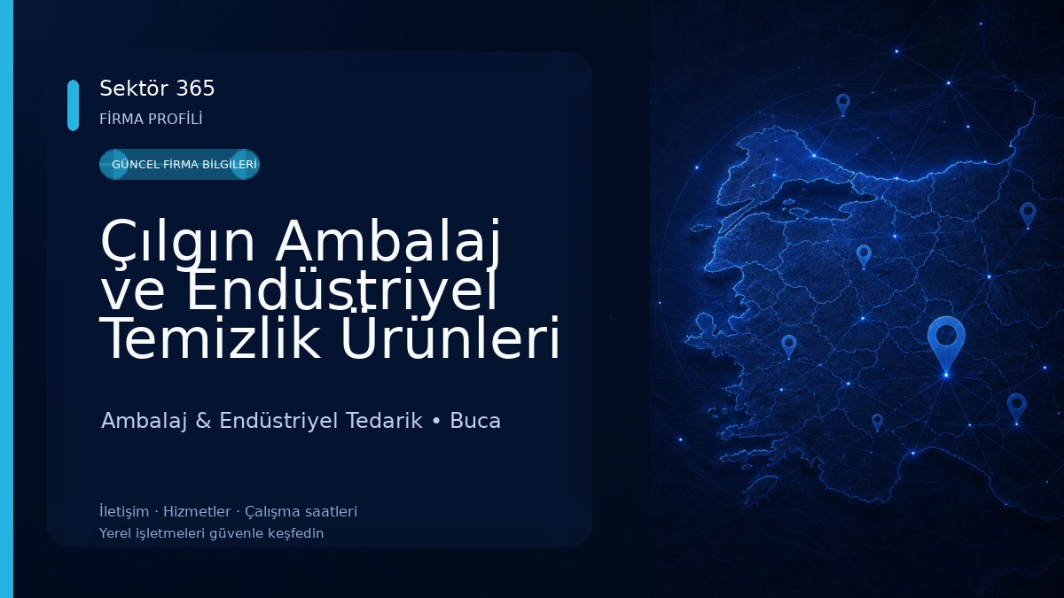 Çılgın Ambalaj ve Endüstriyel Temizlik Ürünleri Ambalaj & Endüstriyel Tedarik