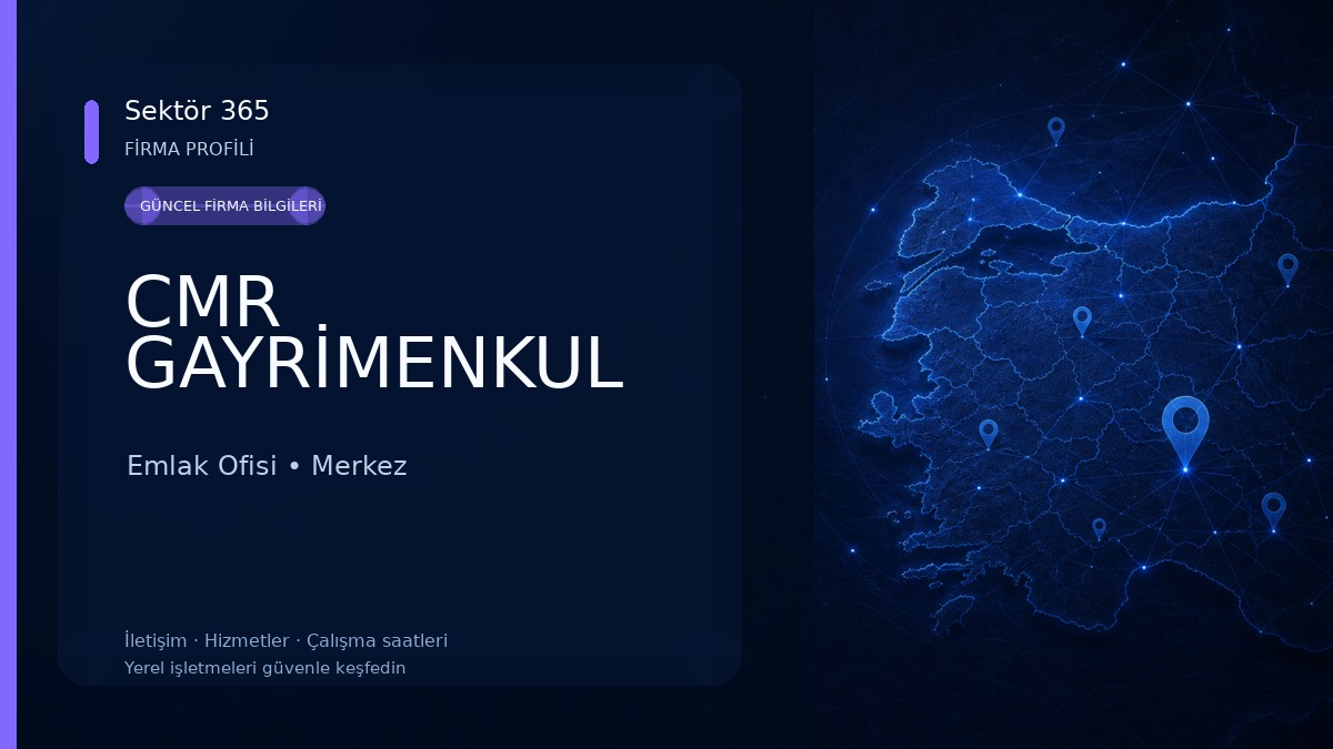CMR GAYRİMENKUL 