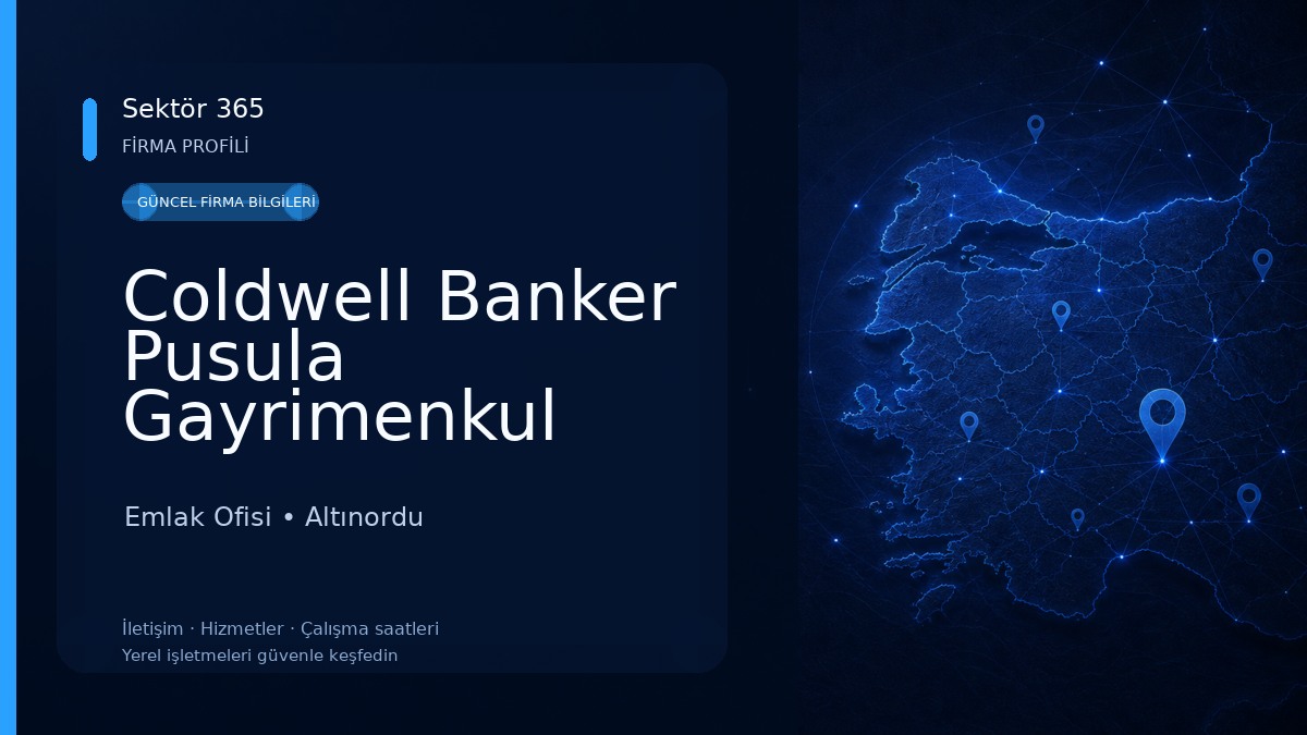 Coldwell Banker Pusula Gayrimenkul Emlak Ofisi