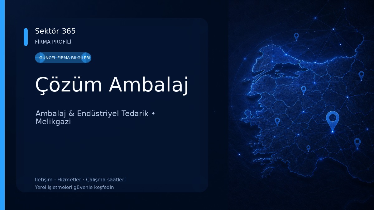Çözüm Ambalaj Ambalaj & Endüstriyel Tedarik