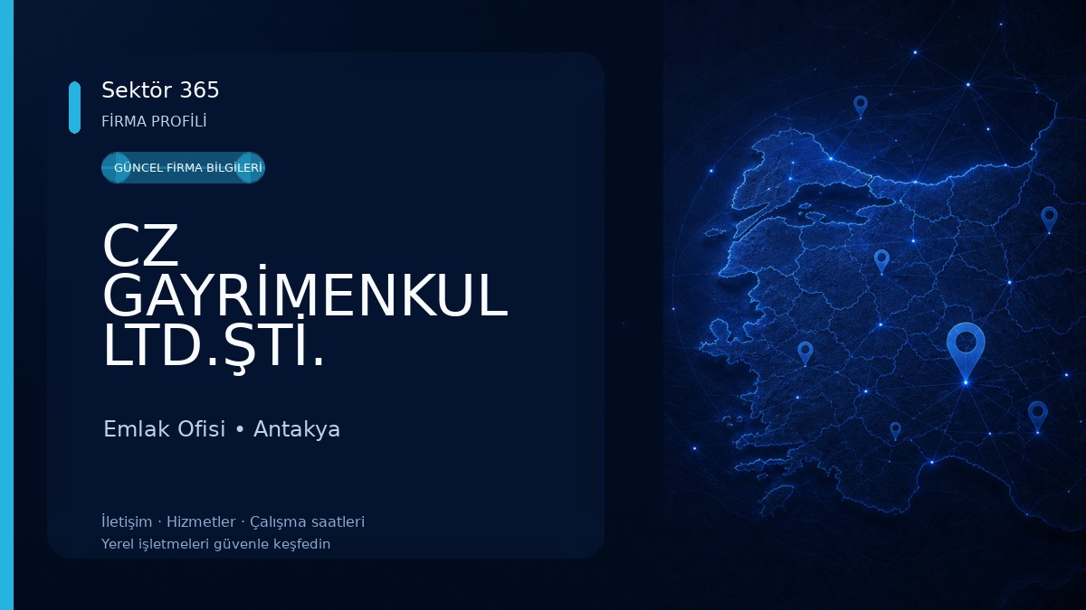CZ GAYRİMENKUL LTD.ŞTİ. Emlak Ofisi
