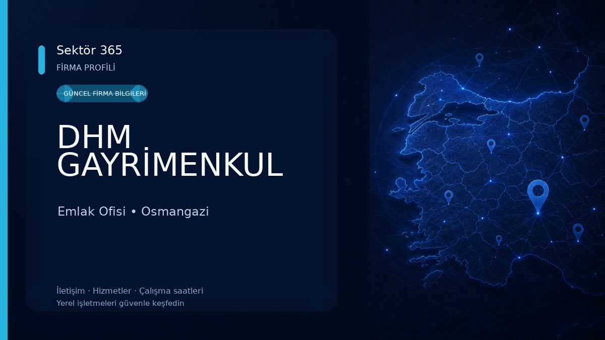 DHM GAYRİMENKUL Emlak Ofisi
