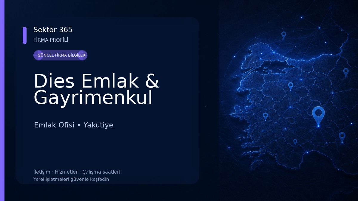 Dies Emlak & Gayrimenkul Emlak Ofisi