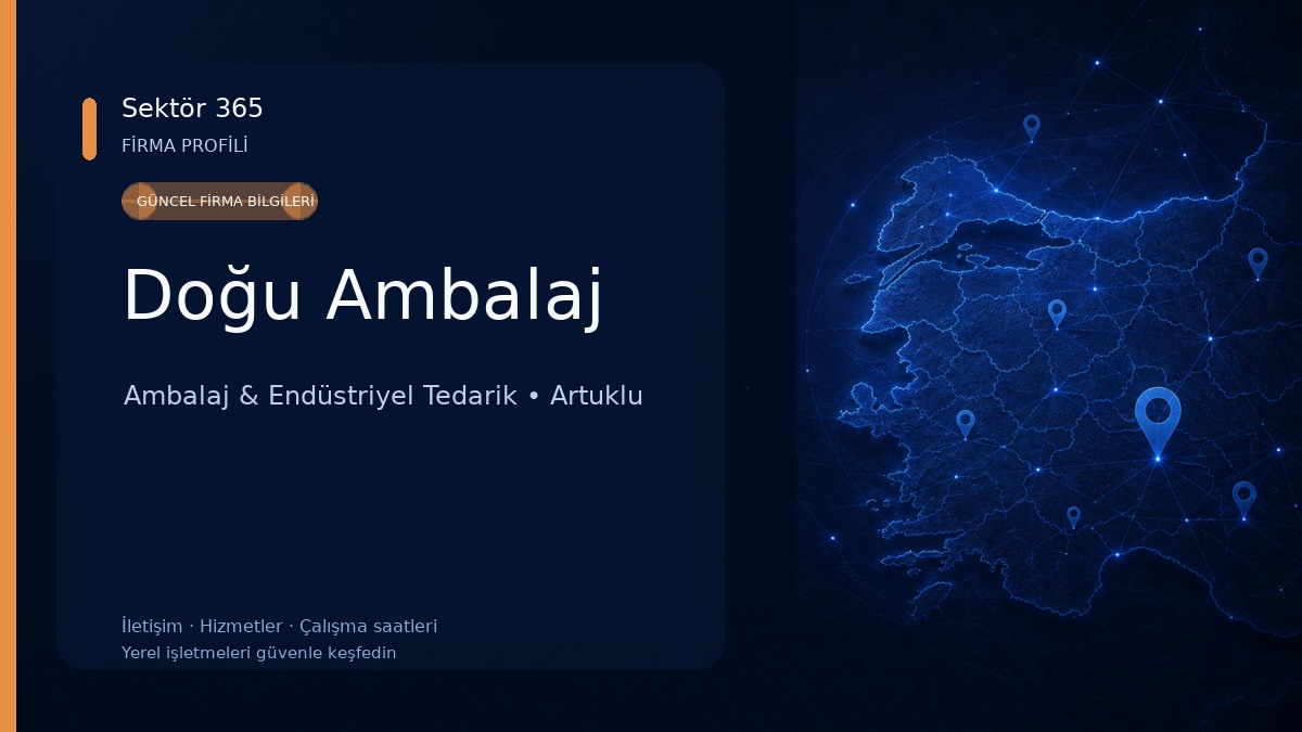 Doğu Ambalaj Ambalaj & Endüstriyel Tedarik