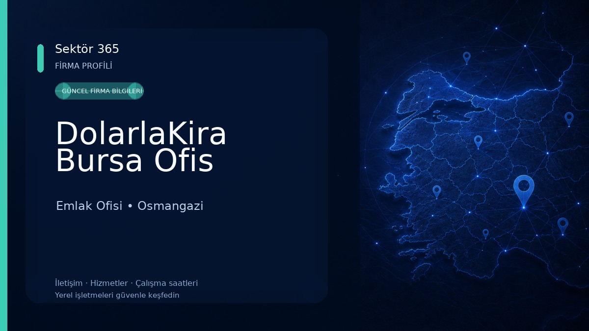 DolarlaKira Bursa Ofis Emlak Ofisi