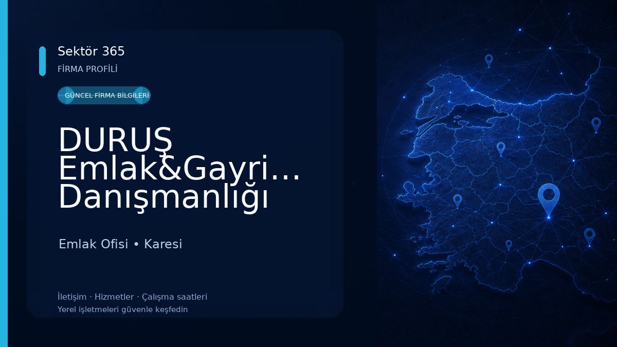 DURUŞ Emlak&Gayrimenkul Danışmanlığı